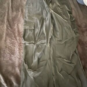 Naked Wardrobe Olive Green Pants
